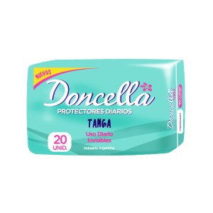 DONCELLA PROTECTOR DIARIO x 20u TANGA